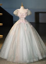 Sequin Applique Sweetheart Tulle Graduation Dress Sequin Applique Sweetheart Tulle Graduation Dress